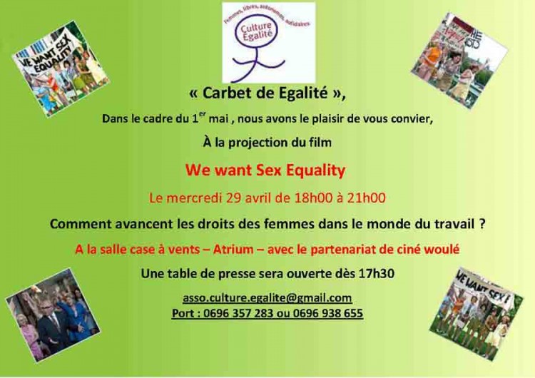 We Want Sex Equality Le Mercredi Avril De H H